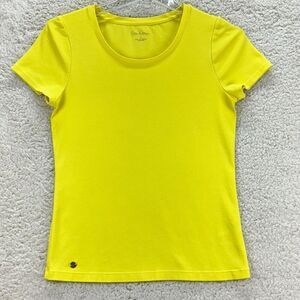 Lilly Pulitzer Bright Yellow Short Sleeve Tee